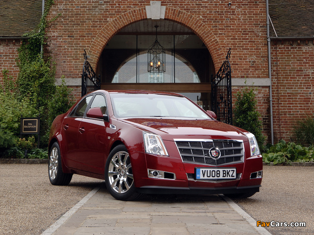 Images of Cadillac CTS UK-spec 2008 (640 x 480)