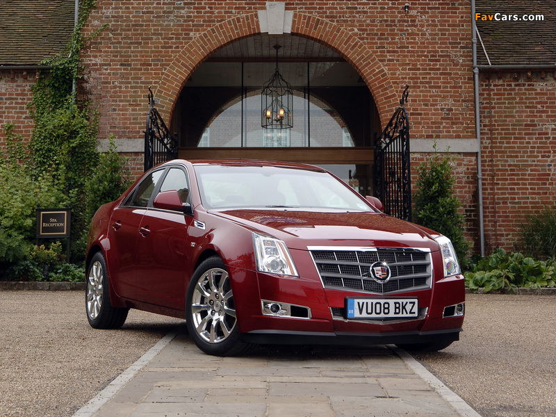 Images of Cadillac CTS UK-spec 2008 (800 x 600)