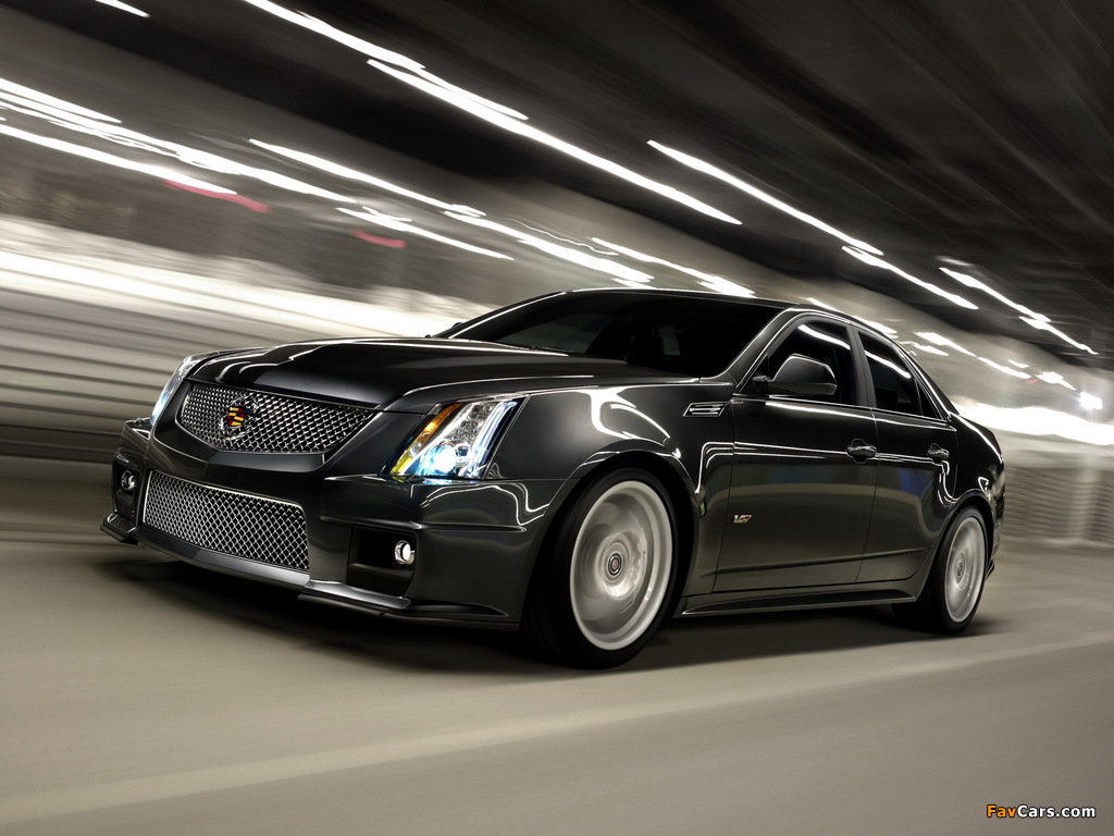 Images of Cadillac CTS-V 2009 (1024 x 768)