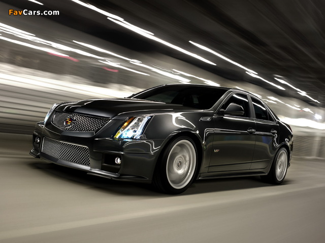 Images of Cadillac CTS-V 2009 (640 x 480)