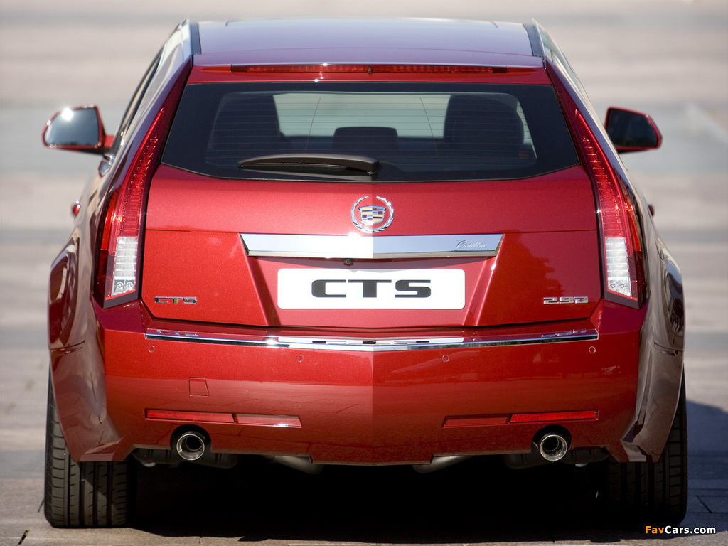 Images of Cadillac CTS Sport Wagon 2009 (1024 x 768)