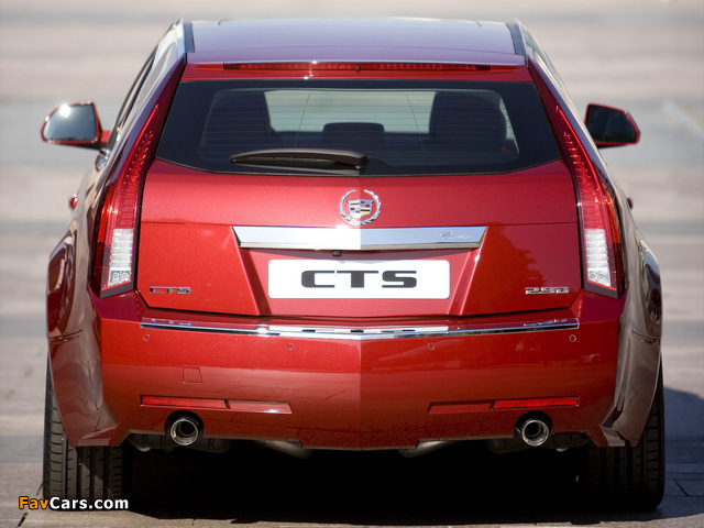 Images of Cadillac CTS Sport Wagon 2009 (640 x 480)