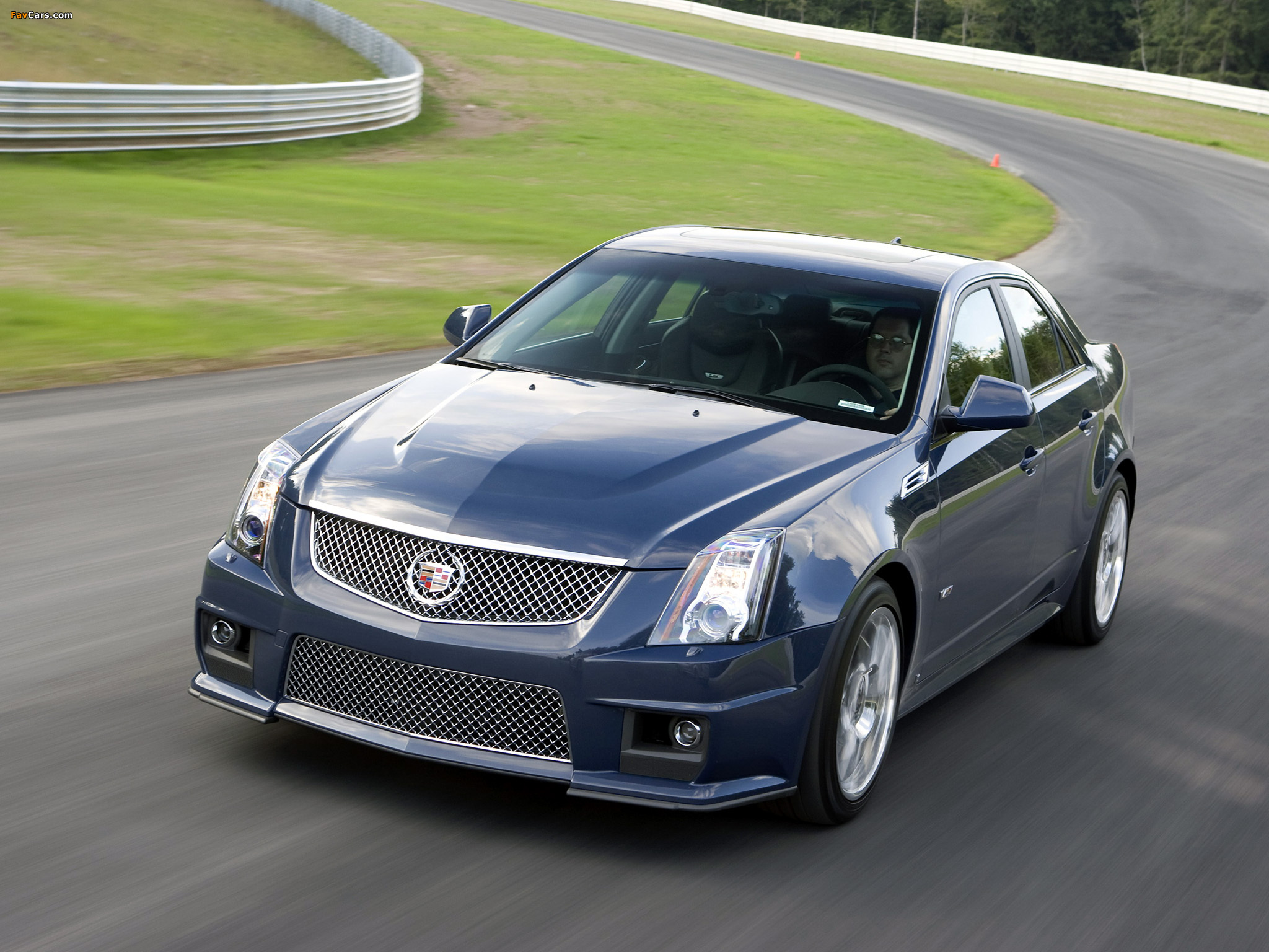 Images of Cadillac CTS-V 2009 (2048 x 1536)