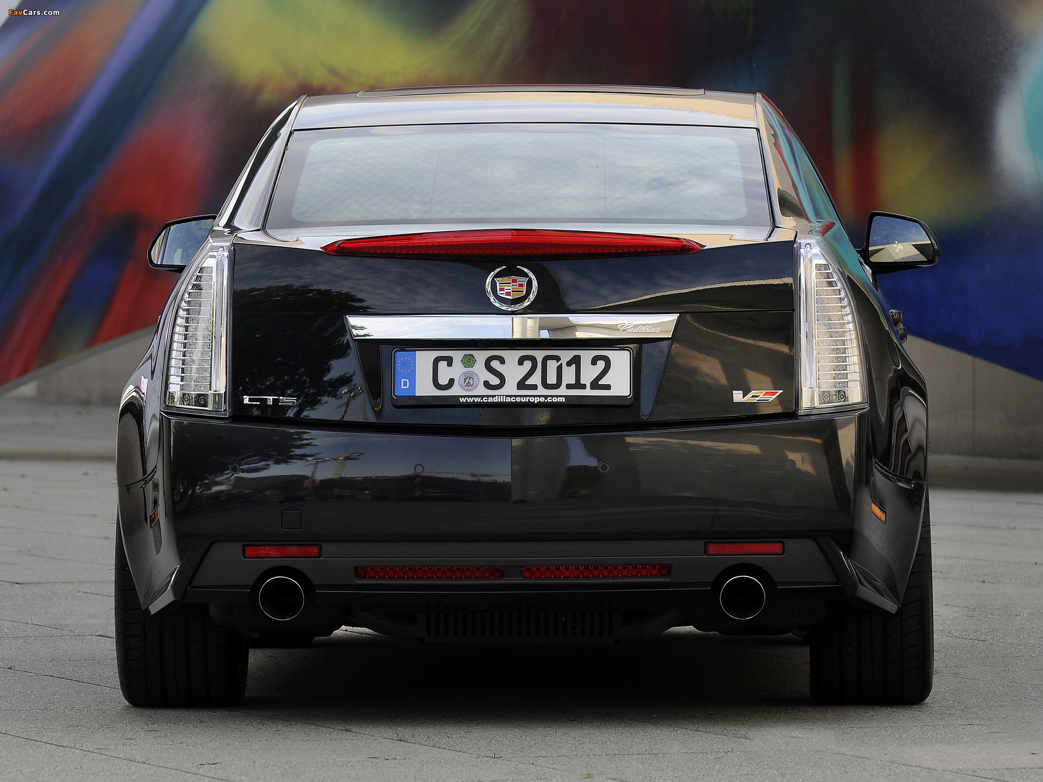 Images of Cadillac CTS-V EU-spec 2010 (2048 x 1536)