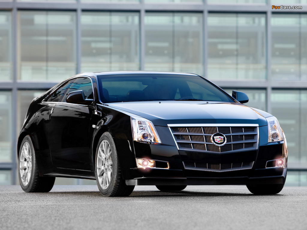Images of Cadillac CTS Coupe 2010 (1024 x 768)