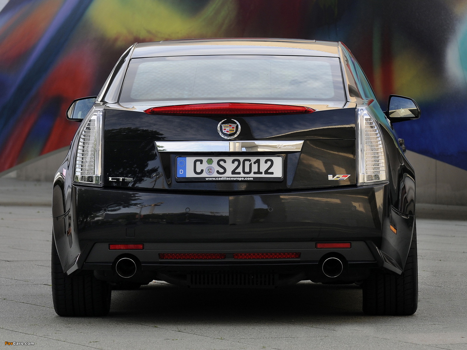 Images of Cadillac CTS-V EU-spec 2010 (1600 x 1200)