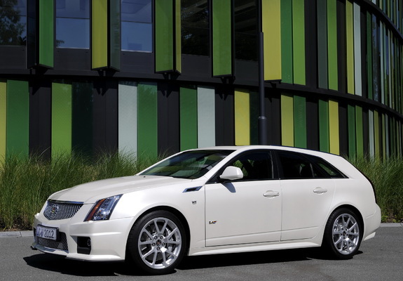 Images of Cadillac CTS-V Sport Wagon EU-spec 2010