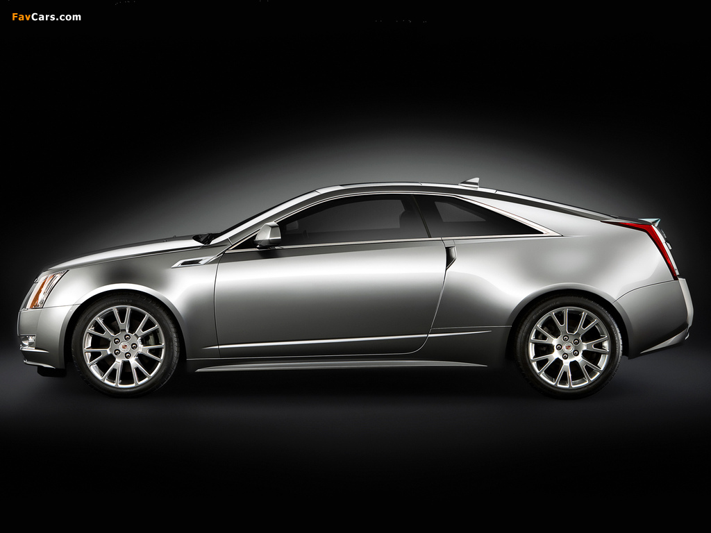 Images of Cadillac CTS Coupe 2010 (1024 x 768)