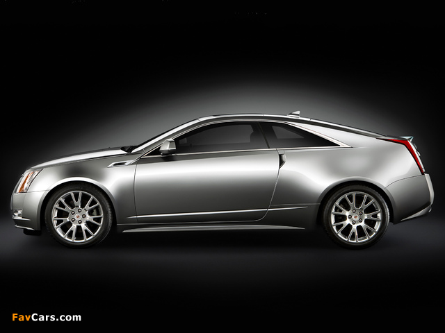 Images of Cadillac CTS Coupe 2010 (640 x 480)