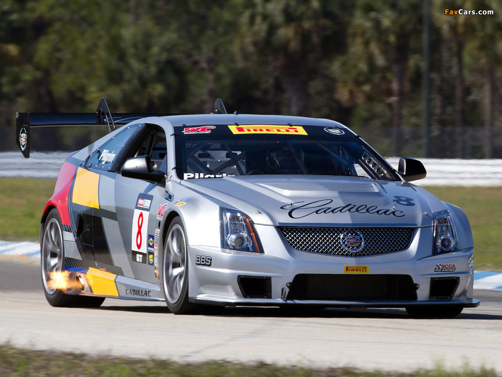 Images of Cadillac CTS-V Coupe Race Car 2011 (1024 x 768)