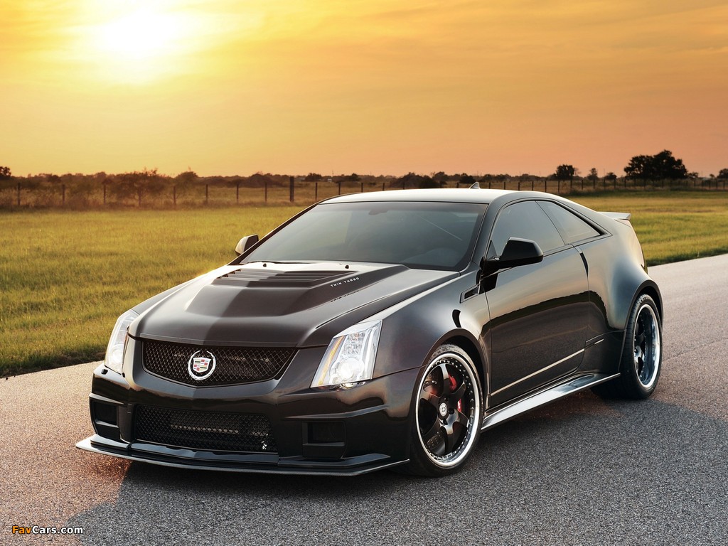 Images of Hennessey Cadillac VR1200 Twin Turbo Coupe 2012 (1024 x 768)