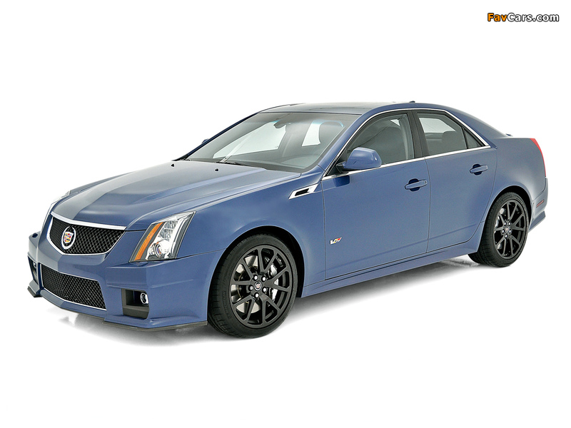 Images of Cadillac CTS-V Stealth Blue Edition 2013 (800 x 600)