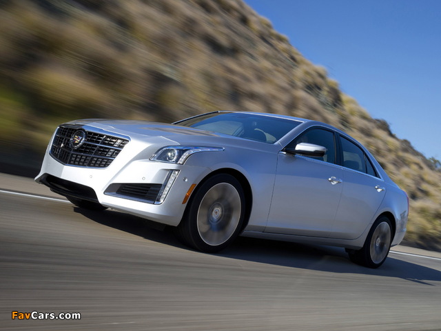 Images of Cadillac CTS Vsport 2013 (640 x 480)