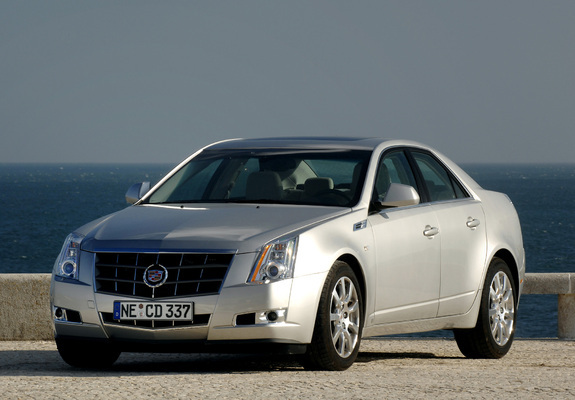 Photos of Cadillac CTS EU-spec 2007
