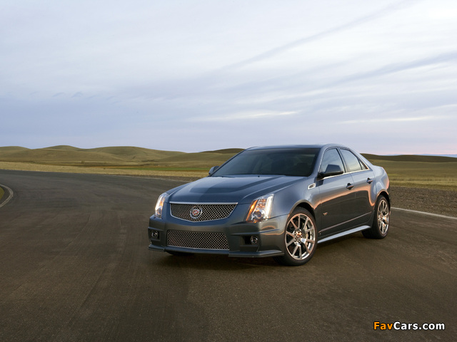Photos of Cadillac CTS-V 2009 (640 x 480)