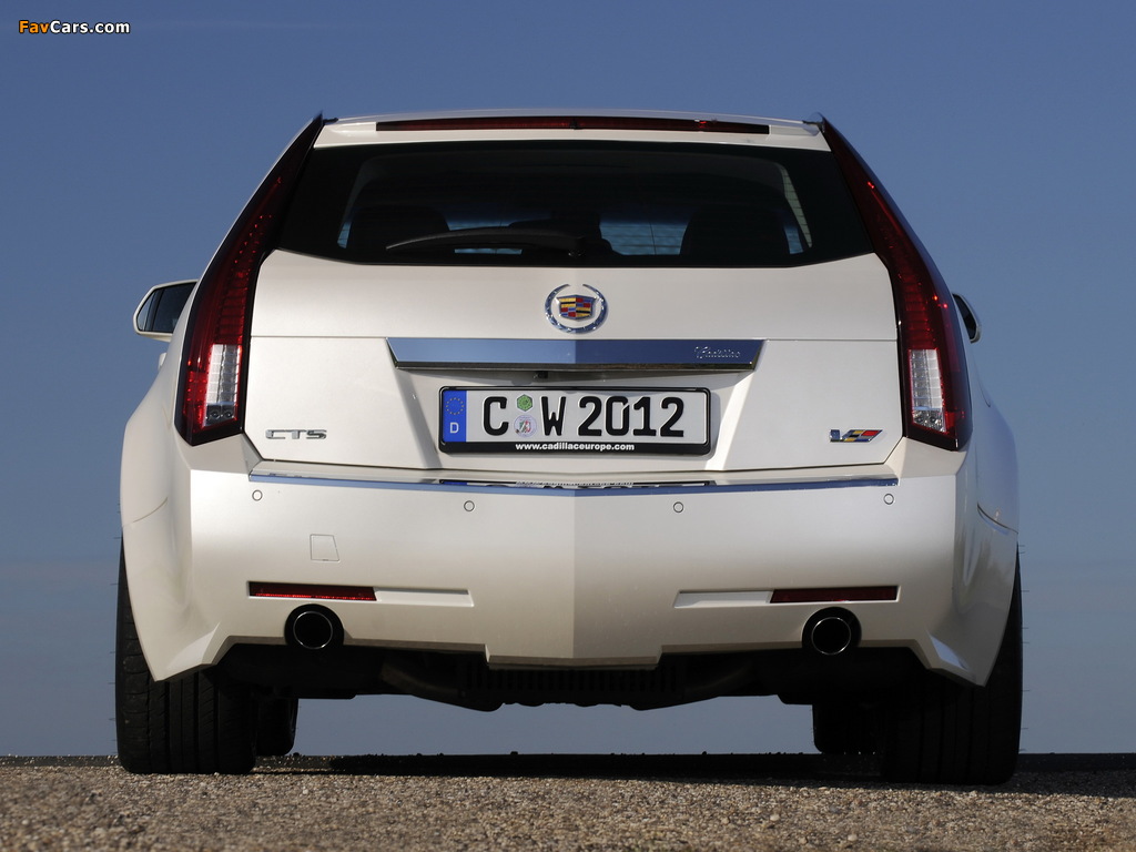 Photos of Cadillac CTS-V Sport Wagon EU-spec 2010 (1024 x 768)