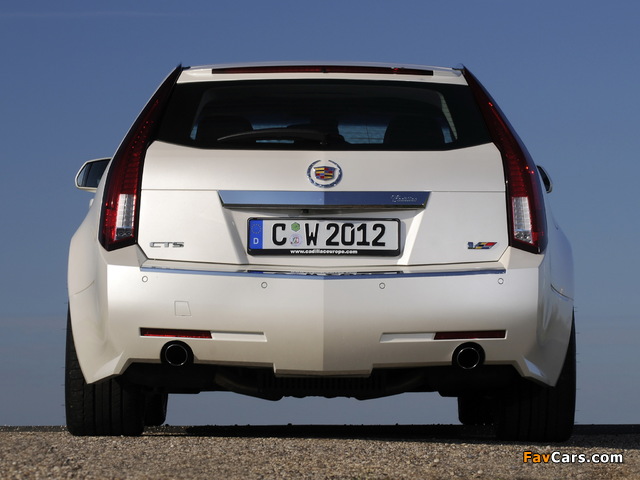 Photos of Cadillac CTS-V Sport Wagon EU-spec 2010 (640 x 480)