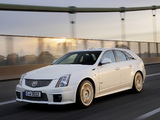 Photos of Cadillac CTS-V Sport Wagon EU-spec 2010