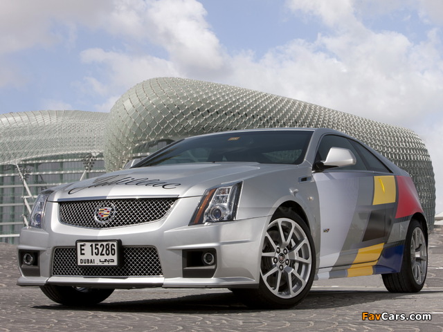 Photos of Cadillac CTS-V Coupe Challenge 2011 (640 x 480)