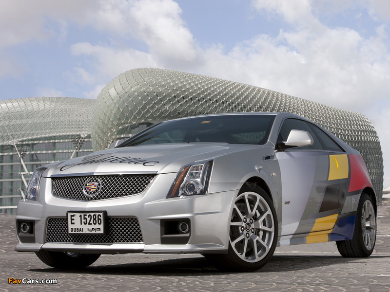 Photos of Cadillac CTS-V Coupe Challenge 2011 (800 x 600)