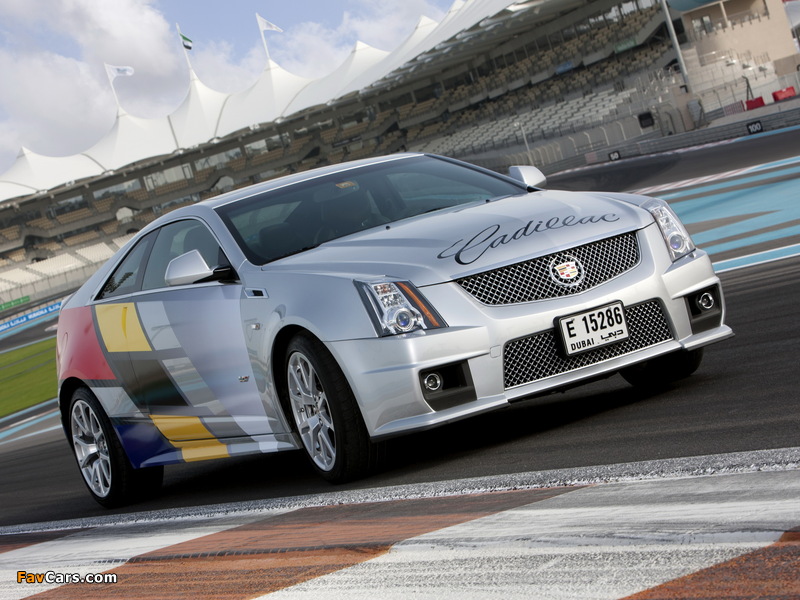 Photos of Cadillac CTS-V Coupe Challenge 2011 (800 x 600)