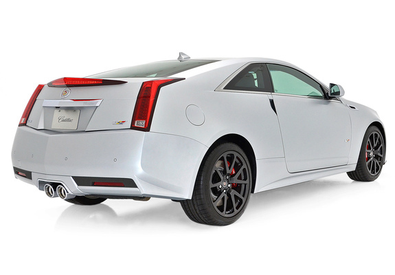 Photos of Cadillac CTS-V Coupe Silver Frost Edition 2013