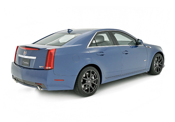 Photos of Cadillac CTS-V Stealth Blue Edition 2013