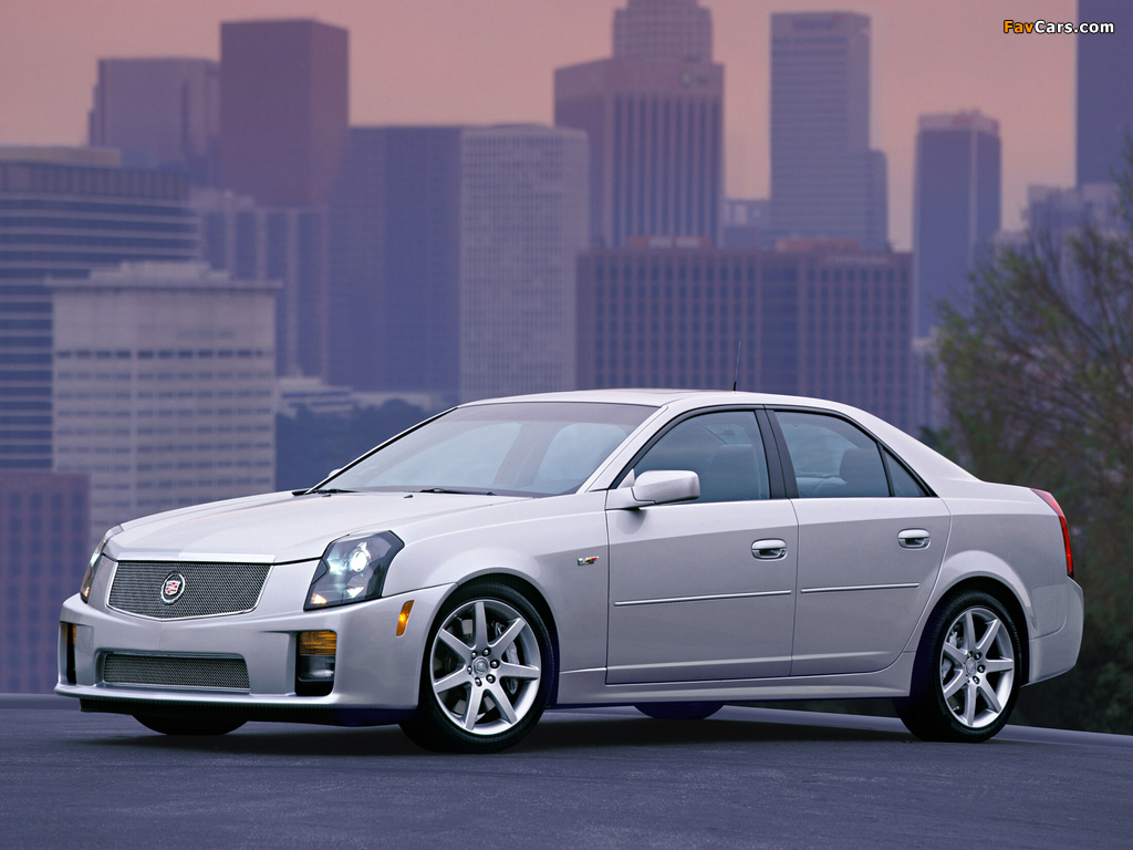 Pictures of Cadillac CTS-V 2004–07 (1024 x 768)