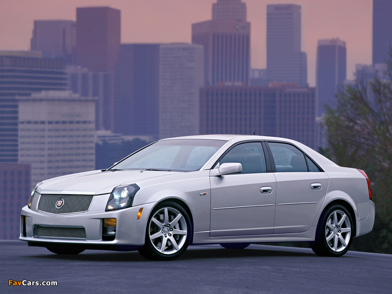 Pictures of Cadillac CTS-V 2004–07 (800 x 600)