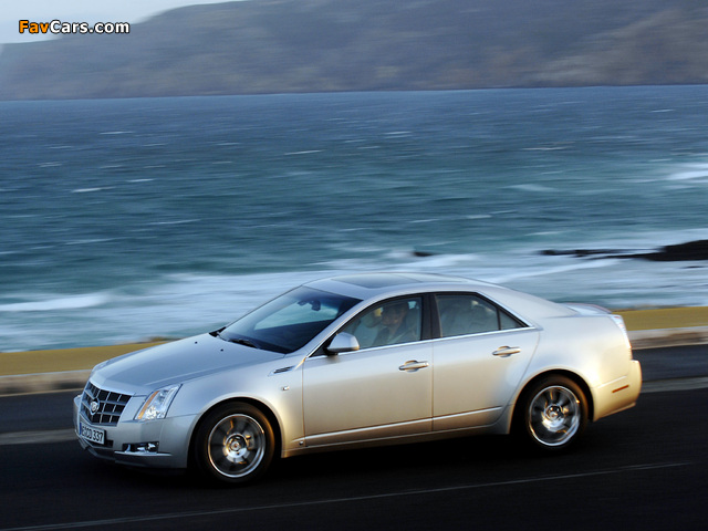 Pictures of Cadillac CTS EU-spec 2007 (640 x 480)