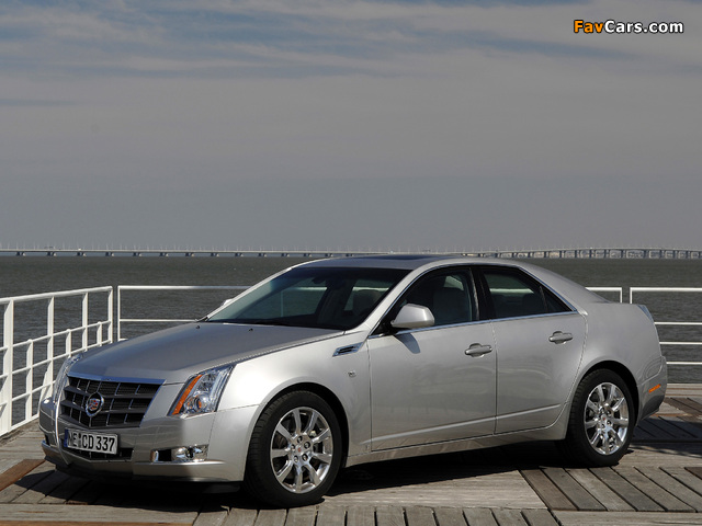 Pictures of Cadillac CTS EU-spec 2007 (640 x 480)