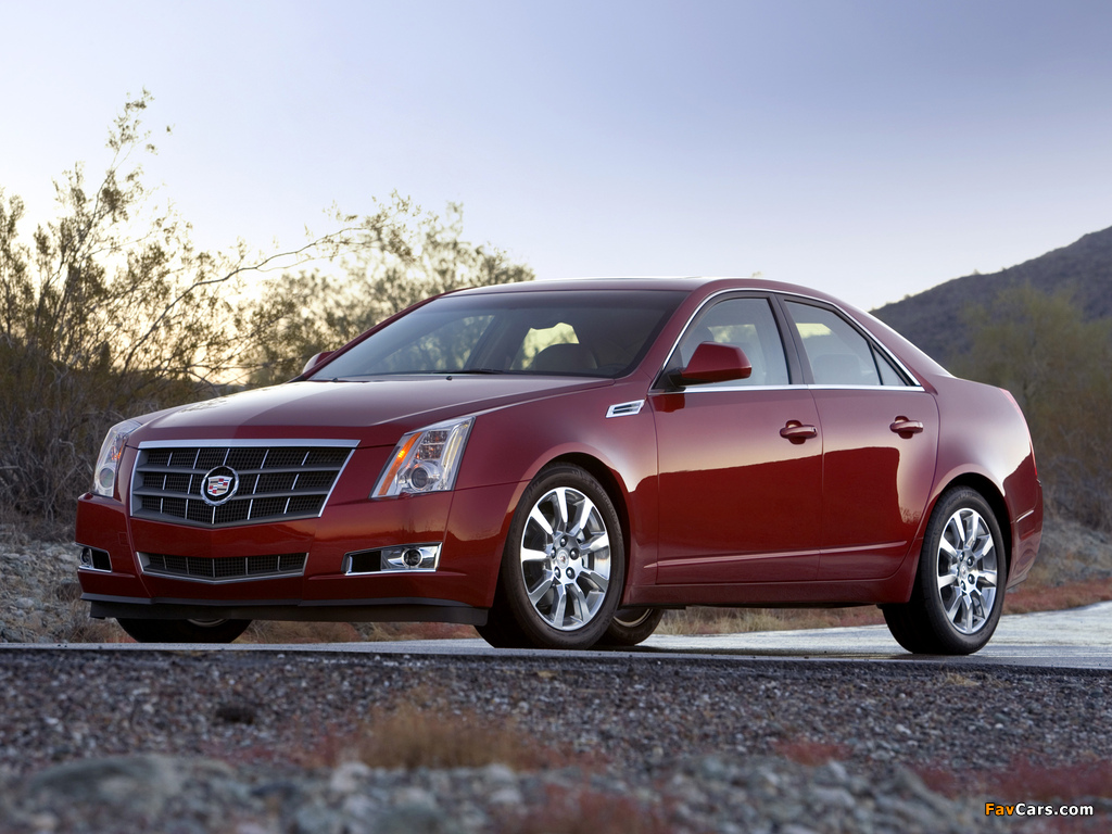 Pictures of Cadillac CTS 2007–13 (1024 x 768)