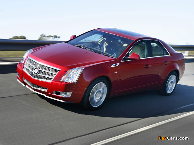 Pictures of Cadillac CTS 2007–13 (640 x 480)