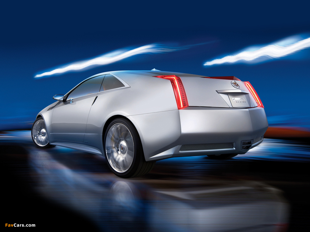 Pictures of Cadillac CTS Coupe Concept 2008 (1024 x 768)