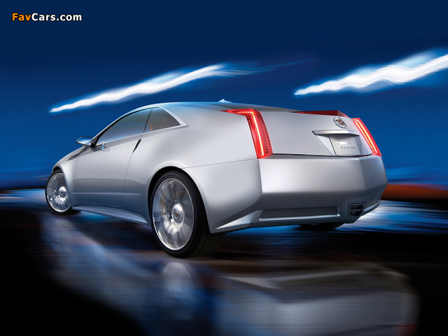 Pictures of Cadillac CTS Coupe Concept 2008 (640 x 480)