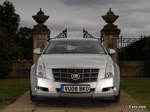 Pictures of Cadillac CTS UK-spec 2008 (640 x 480)