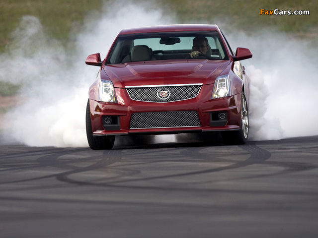 Pictures of Cadillac CTS-V 2009 (640 x 480)