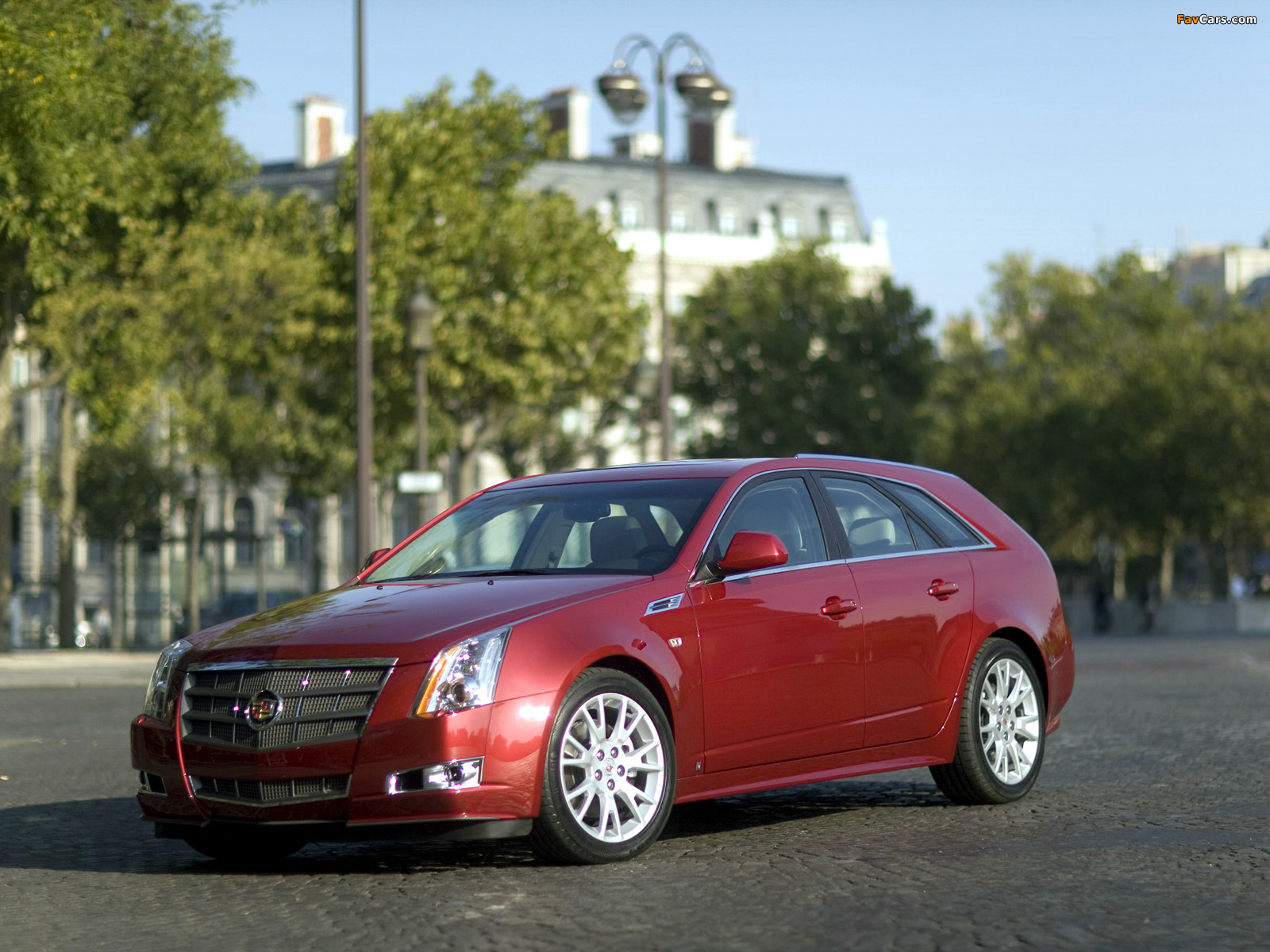 Pictures of Cadillac CTS Sport Wagon 2009 (1600 x 1200)