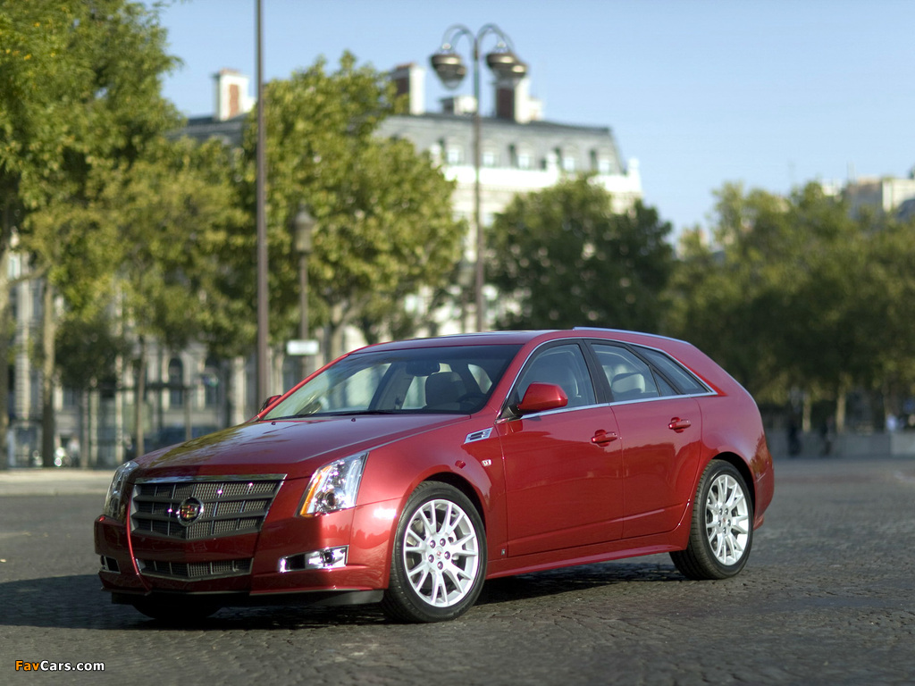 Pictures of Cadillac CTS Sport Wagon 2009 (1024 x 768)