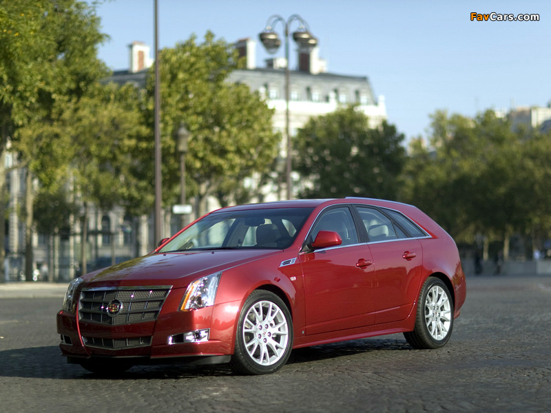Pictures of Cadillac CTS Sport Wagon 2009 (800 x 600)