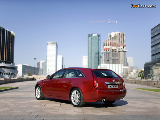 Pictures of Cadillac CTS Sport Wagon 2009 (640 x 480)