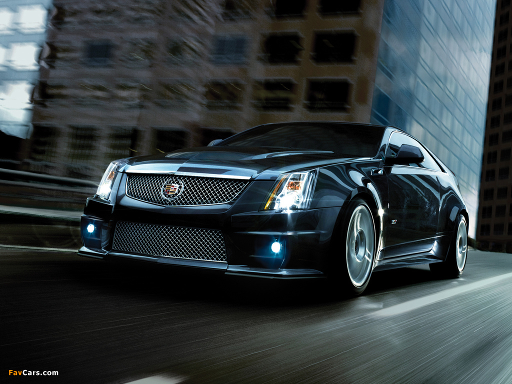 Pictures of Cadillac CTS-V Coupe 2010 (1024 x 768)