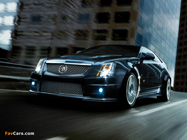 Pictures of Cadillac CTS-V Coupe 2010 (640 x 480)