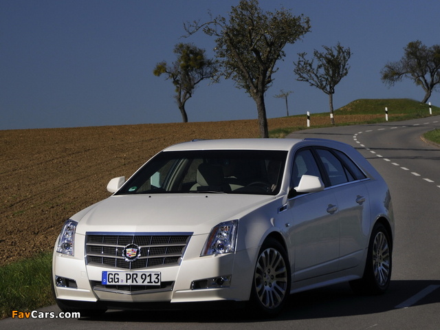 Pictures of Cadillac CTS Sport Wagon EU-spec 2010 (640 x 480)