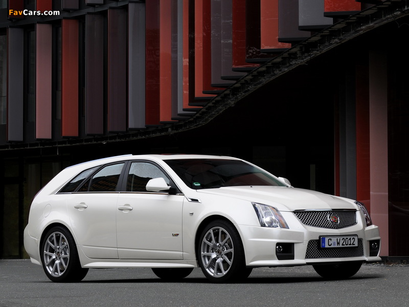 Pictures of Cadillac CTS-V Sport Wagon EU-spec 2010 (800 x 600)