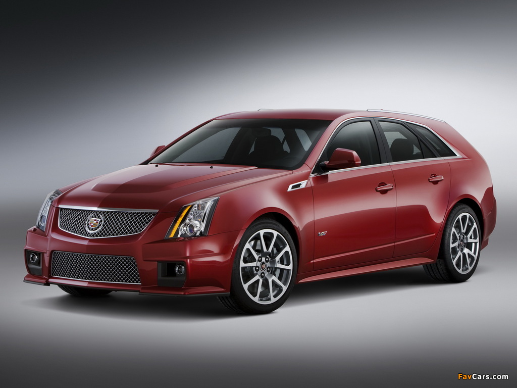 Pictures of Cadillac CTS-V Sport Wagon 2010 (1024 x 768)