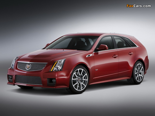 Pictures of Cadillac CTS-V Sport Wagon 2010 (640 x 480)