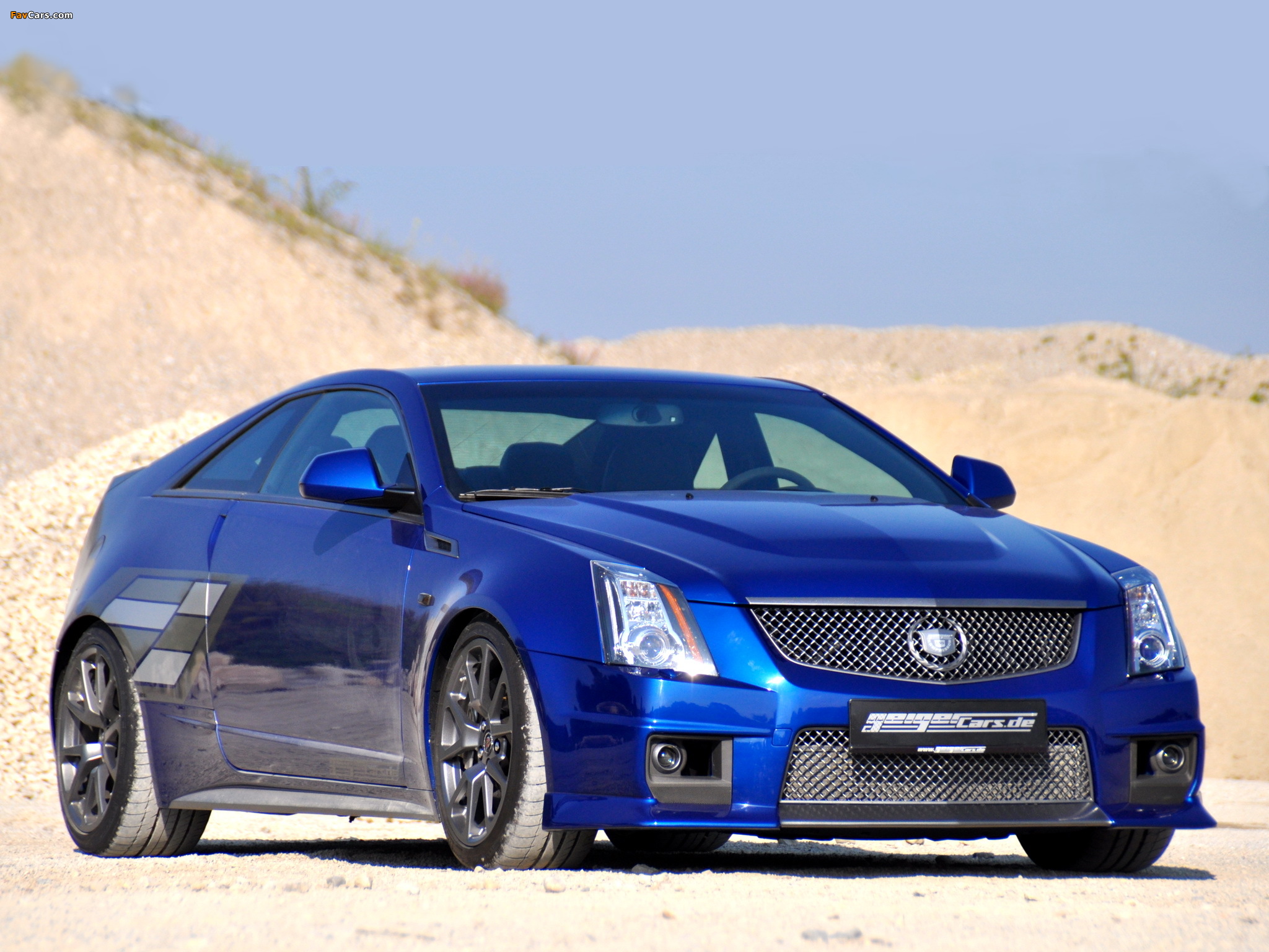 Pictures of Geiger Cadillac CTS-V Coupe Blue Brute 2011 (2048 x 1536)
