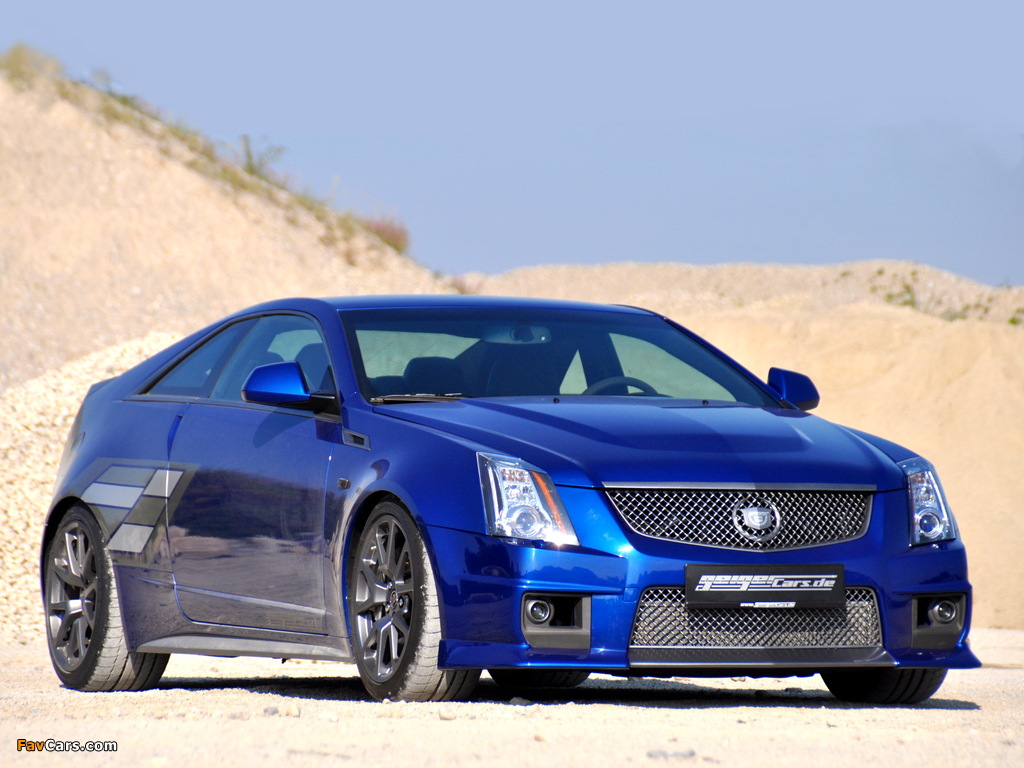 Pictures of Geiger Cadillac CTS-V Coupe Blue Brute 2011 (1024 x 768)