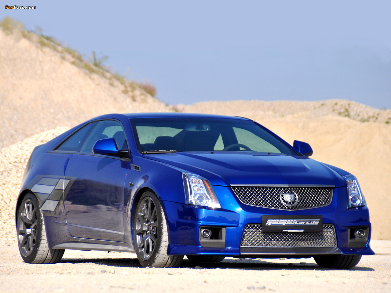 Pictures of Geiger Cadillac CTS-V Coupe Blue Brute 2011 (1280 x 960)